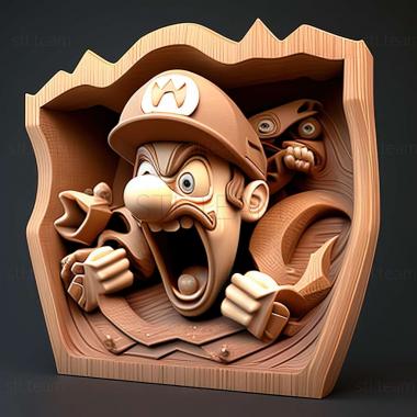 3D модель Игра Марио Карт Wii (STL)